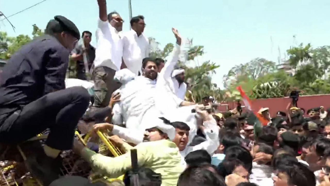 NEET Paper Leak Row: Protests In Jaipur, Water Cannons Used To Disperse Crowds