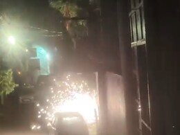 Watch: हीटवेव का ऐसा प्रकोप कि ट्रांसफॉर्मर में लग गई आग, जयपुर के सिविल लाइंस से सामने आया वीडियो; लोगों में दहशत
