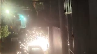 हीटवेव का ऐसा प्रकोप कि ट्रांसफॉर्मर में लग गई आग, जयपुर के सिविल लाइंस से सामने आया वीडियो; लोगों में दहशत