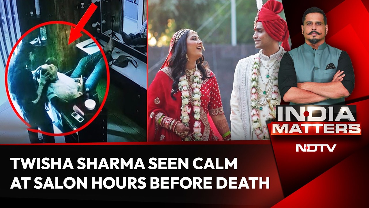 Twisha Sharma Seen Calm At Salon Hours Before Death | What Really Happened?