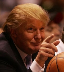 Donald Trump Could Make Presidential History by Attending NBA Finals at Madison Square Garden