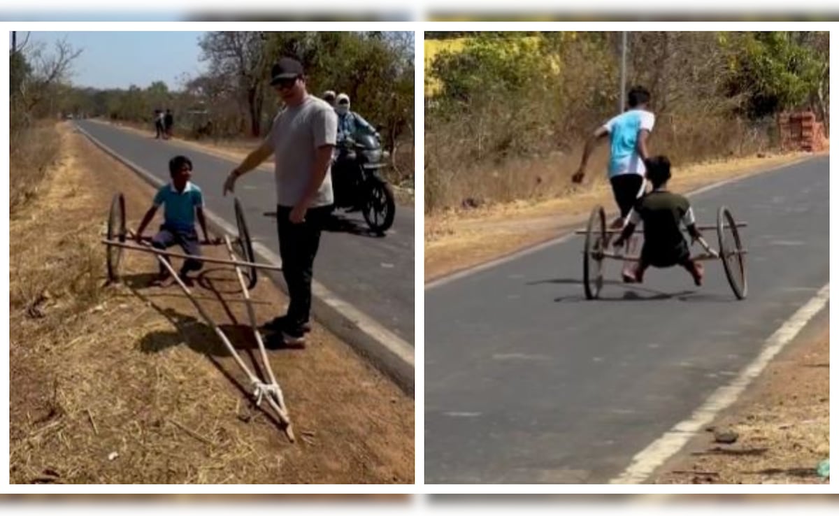 ‘Big Things Come In Small Packages’: Sachin Tendulkar Stops To Cheer Children’s Handmade Car In Viral Video