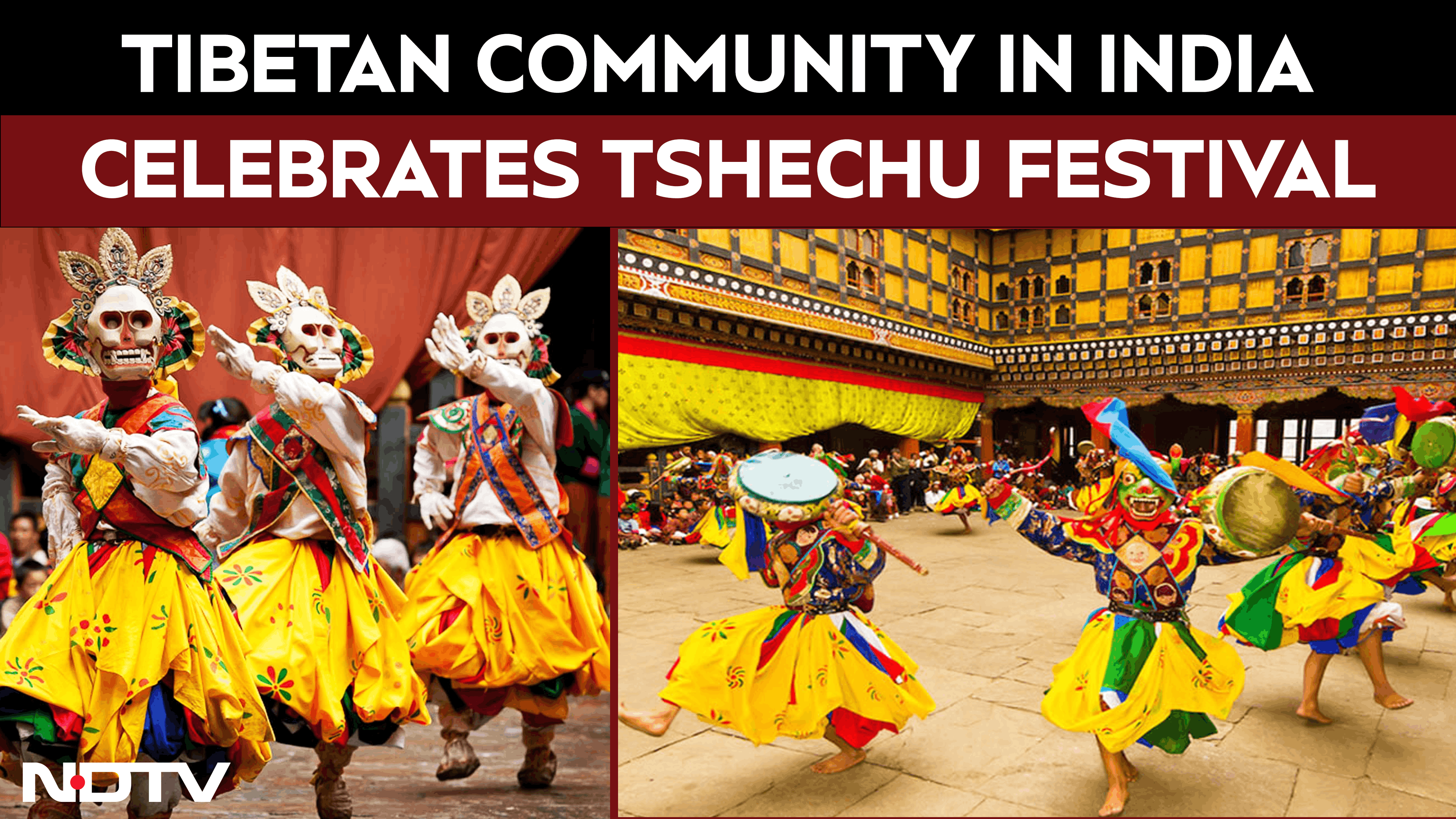 Tshechu Festival | Tibetan Community Offers Special Prayers During The Tshechu Festival