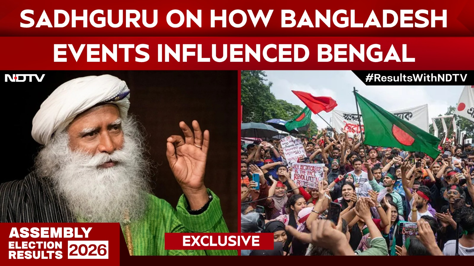 Sadhguru on How Bangladesh Events Influenced West Bengal Political Mindset