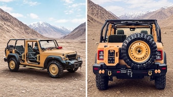 Anand Mahindra Shares Pics Of Mahindra ATV, A Thar Roxx For Armed Forces
