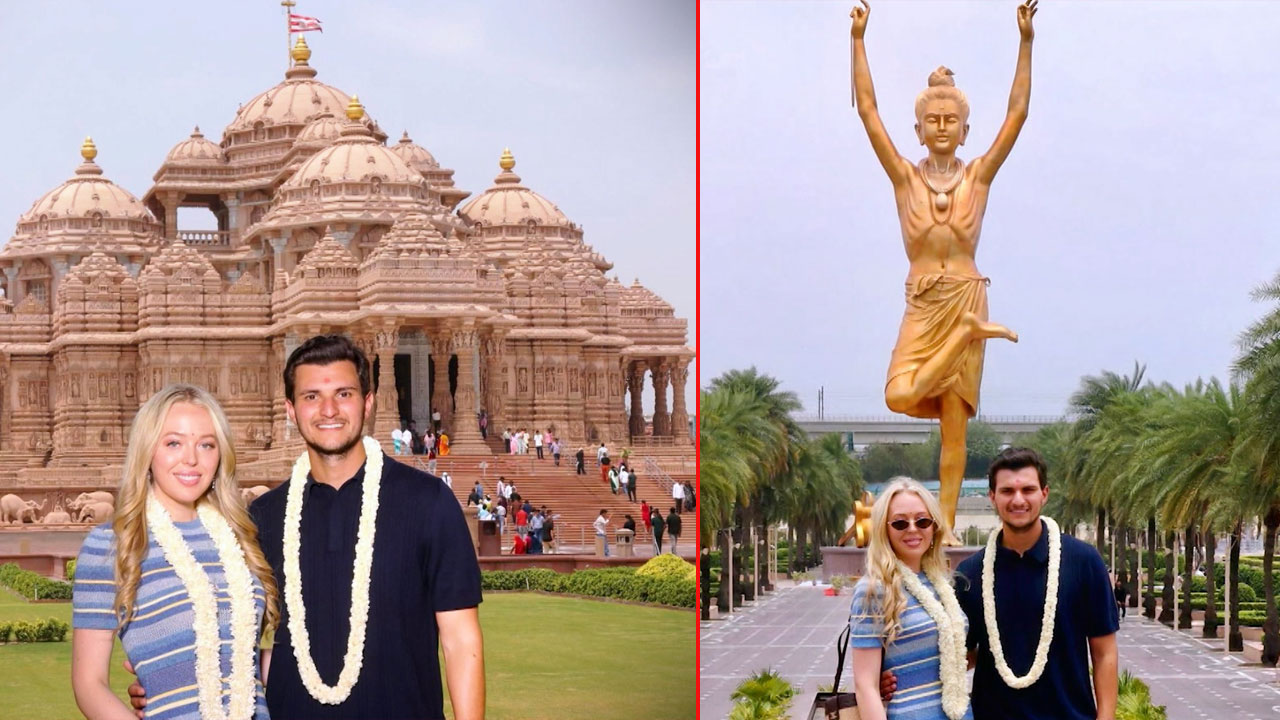 Tiffany Trump's India Tour: From Akshardham To The Taj Mahal