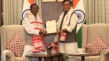 Assam: Himanta Biswa Sarma Elected NDA Leader, Set To Return As CM