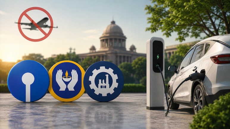 SBI, LIC, Other PSUs Asked To Cut Foreign Travel, Move To EVs In Line With Govt's Austerity Appeal