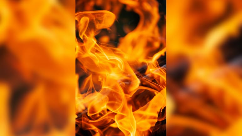 Double-Decker Electric Bus Gutted In Fire At Kurla BEST Depot