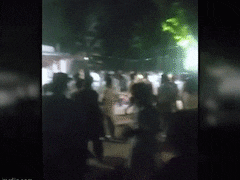 आसनसोल में लाउडस्पीकर रोकने पर बवाल, भीड़ ने पुलिस चौकी में तोड़फोड़ की