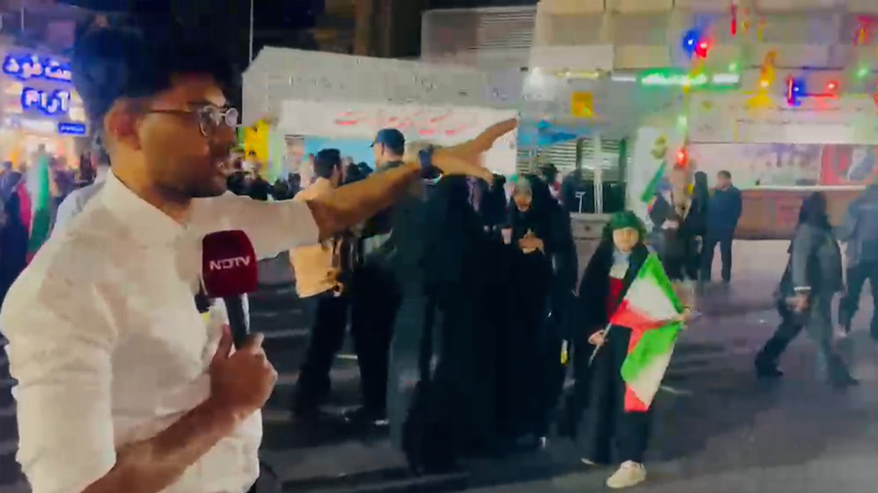 NDTV Ground Report: Crowd Gathers At Azadi Square In Tehran Amid US-Iran War