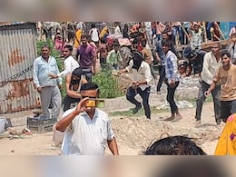 नाले में मिली युवक की लाश, पोस्टमार्टम के दौरान बवाल; राजेपुर में पुलिस पर पथराव