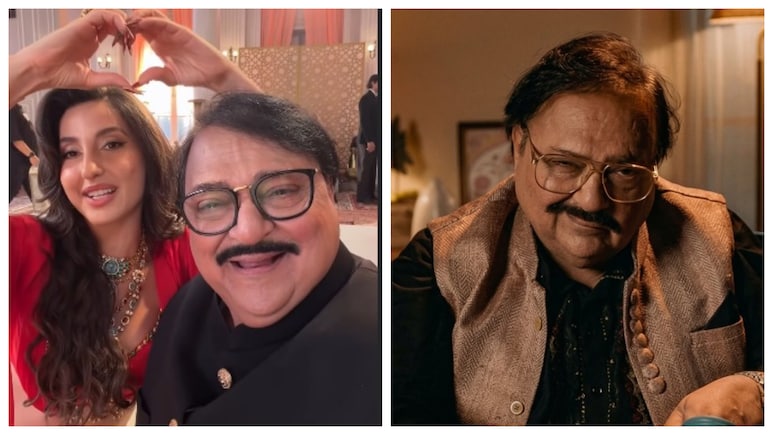 'Dhurandhar' Actor Rakesh Bedi Shoots Song With Nora Fatehi, Shares BTS&mdash;Watch