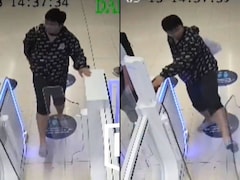 Watch: Chinese Man Damages Thailand Airport Gates Worth Rs 14 Lakh, Gets Lifetime Ban