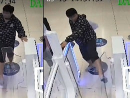 Watch: Chinese Man Damages Thailand Airport Gates Worth Rs 14 Lakh, Gets Lifetime Ban