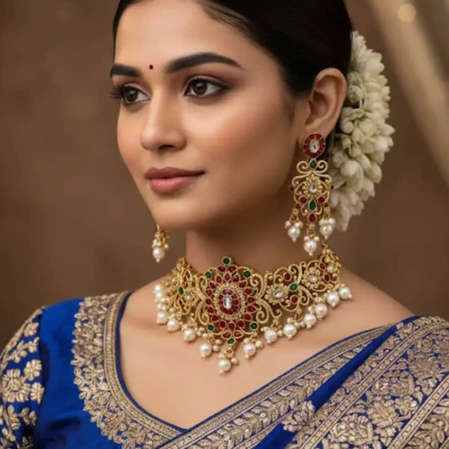 Click here to buy: Vivanta Alloy Jewel Set