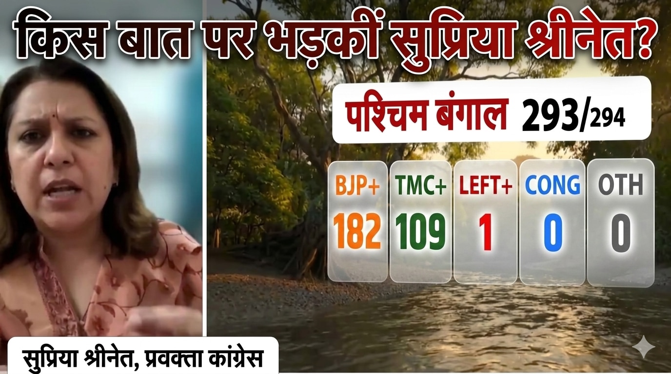 Supriya Shrinate on Results: केरल पर खुशी और असम नतीजों पर क्यों भड़कीं सुप्रिया श्रीनेत?