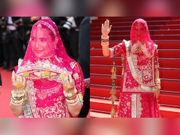 At Cannes, A 'Veiled' Statement On Women's Rights. Actor Ruchi Gujjar Rallies For 'Freedom From <i>Ghunghat</i>'