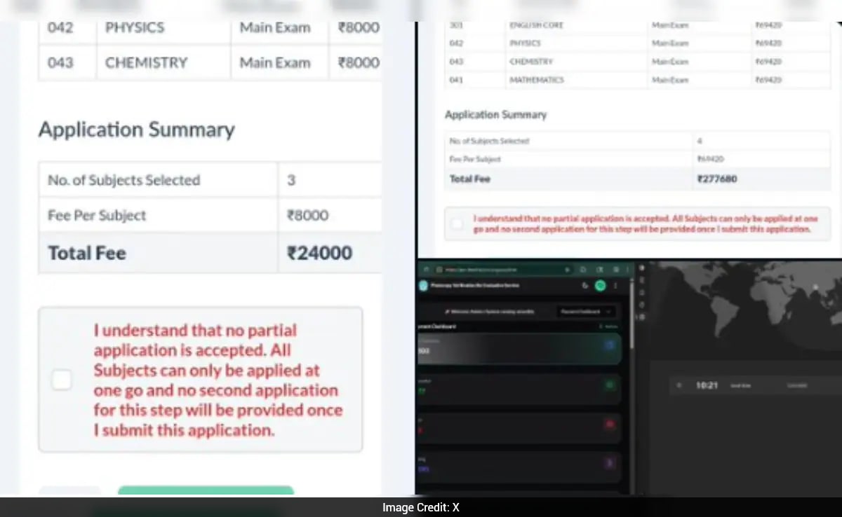 CBSE Portal Glitch Shows Rs 69,420 Revaluation Fee; Parent Flags Issue To PMO