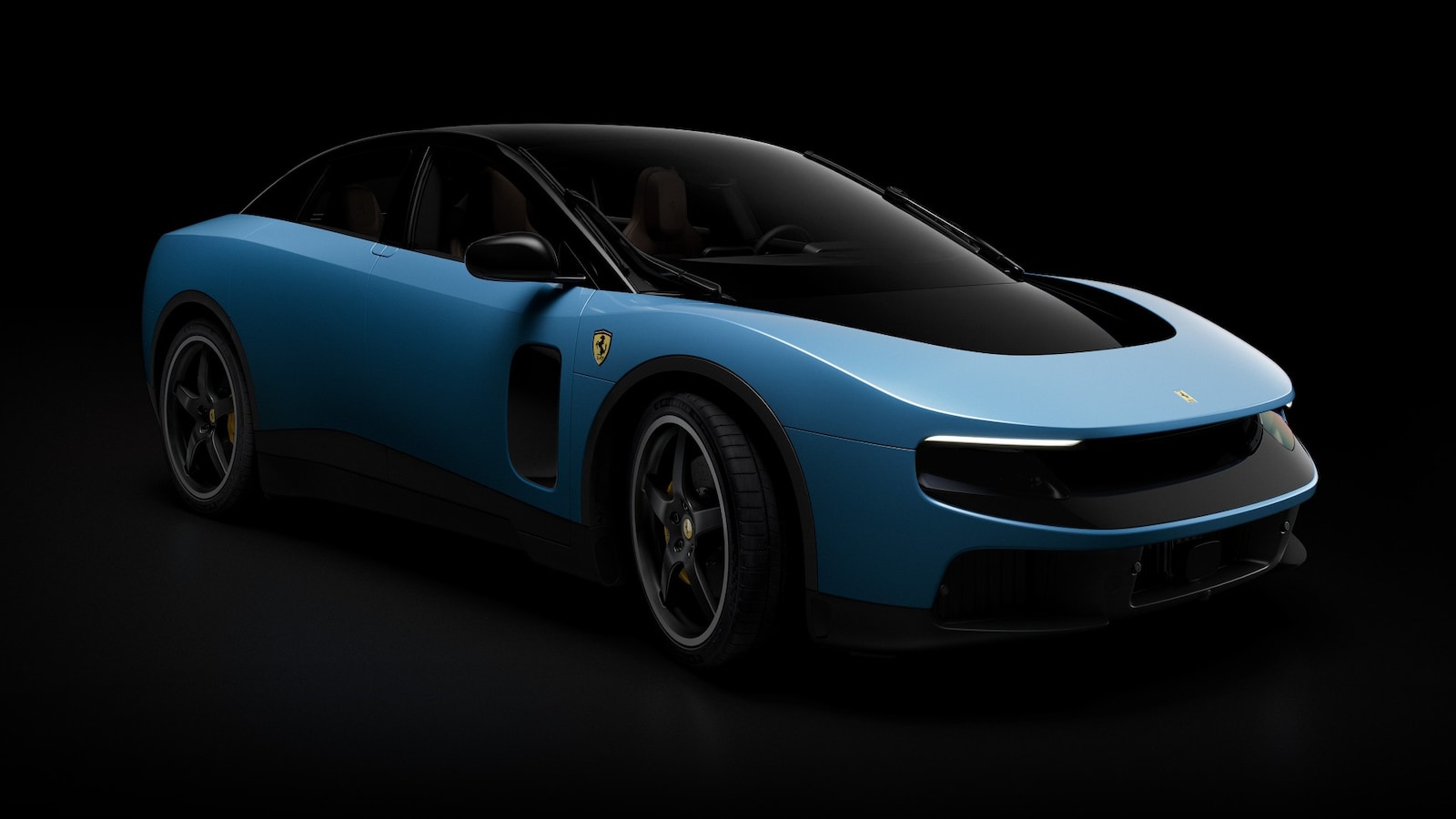 Ferrari's First Electric Car Fetches Record $40 Million At Auction