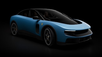 Ferrari's First Electric Car Fetches Record $40 Million At Auction
