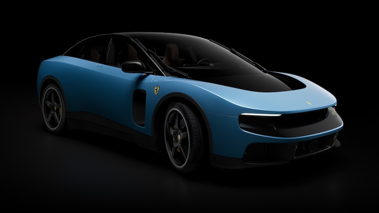 Ferrari's First Electric Car Fetches Record $40 Million At Auction