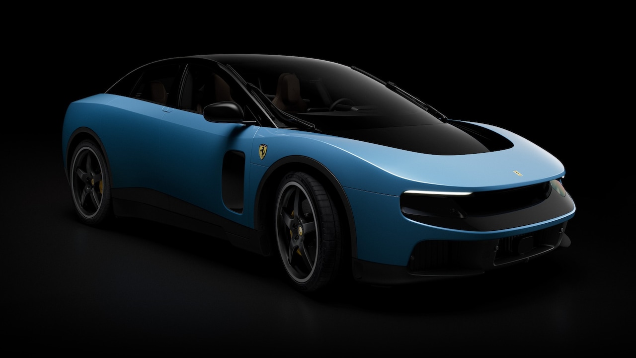 Ferrari's First Electric Car Fetches Record $40 Million At Auction