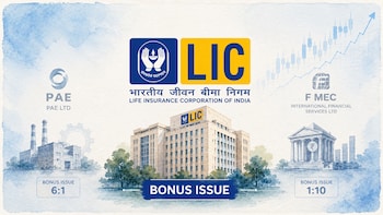 Bonus Shares This Week: LIC, PAE, F Mec International &mdash; Check Record Dates