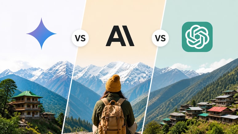Gemini Vs Claude Vs ChatGPT: I Asked AI To Plan A Himachal Trip Under Rs 50,000 &mdash; Here Are The Itinerary Options