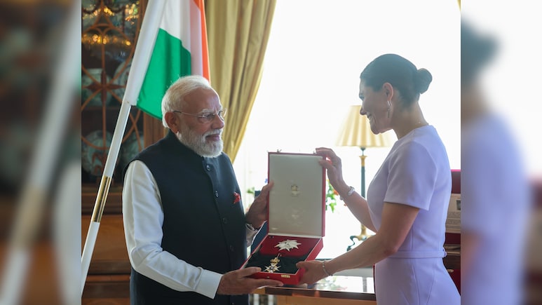 PM Modi Receives Sweden's Prestigious Award Royal Order of Polar Star