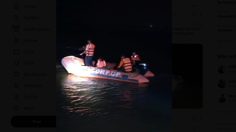 6 Missing, 3 Rescued After Boat Submerges In Yamuna In UP
