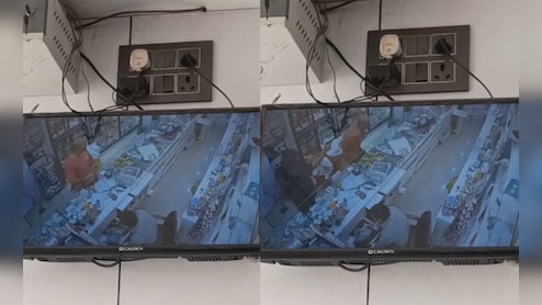 दो सालियों की हत्या के बाद मेडिकल स्टोर में भी फायरिंग, रोंगटे खड़े कर देने वाला CCTV फुटेज आया सामने