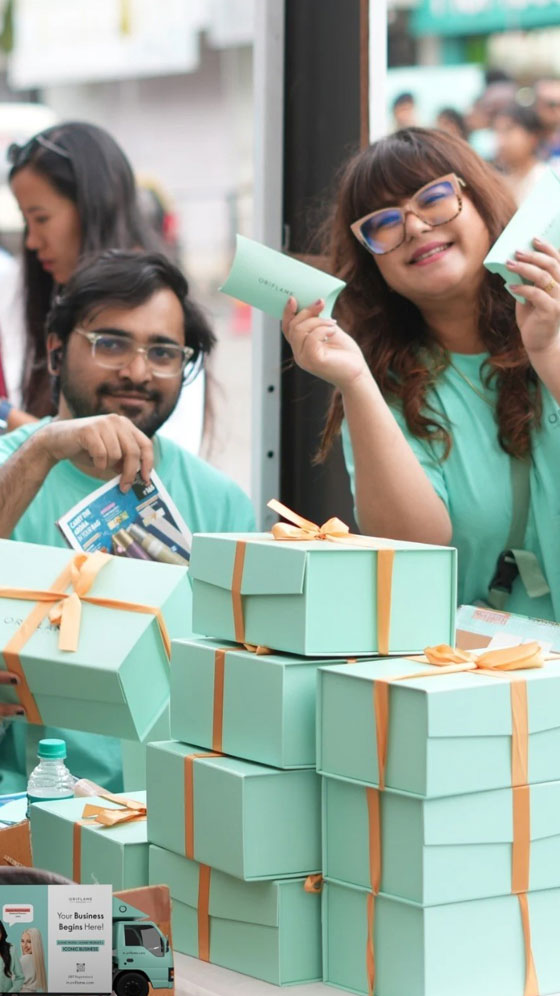 Oriflame Turns Kohima&rsquo;s OLD NST into a Beauty Hub