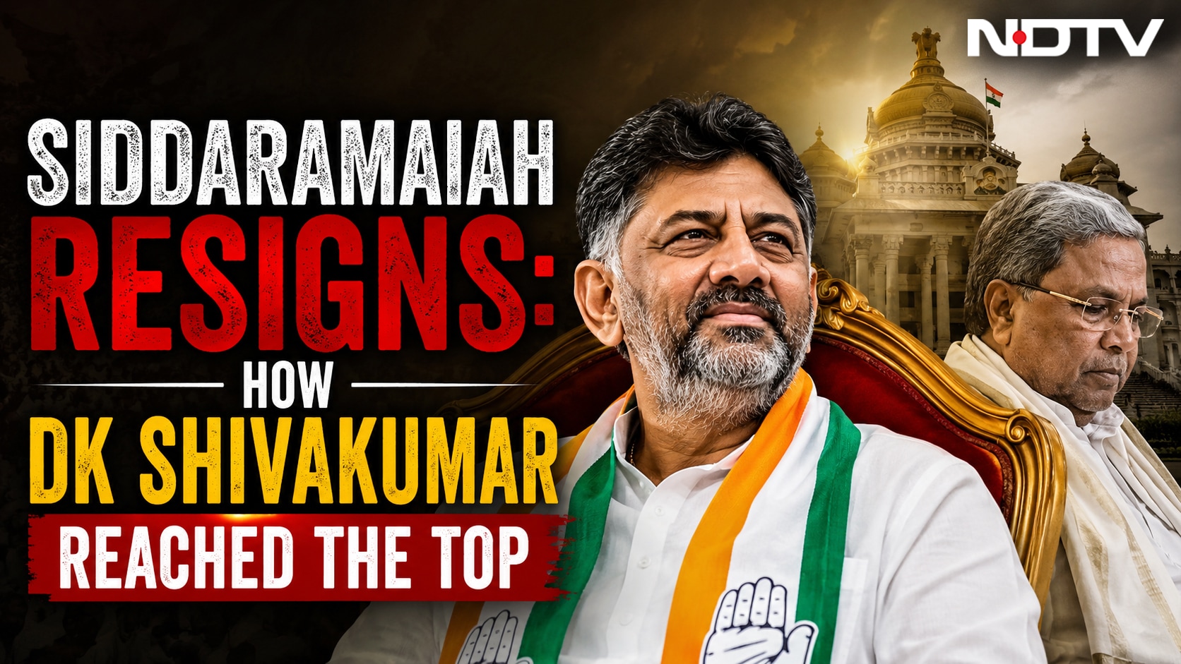 DK Shivakumar News | Siddaramaiah Resigns As Karnataka Chief Minister, Clears Way For DK Shivakumar