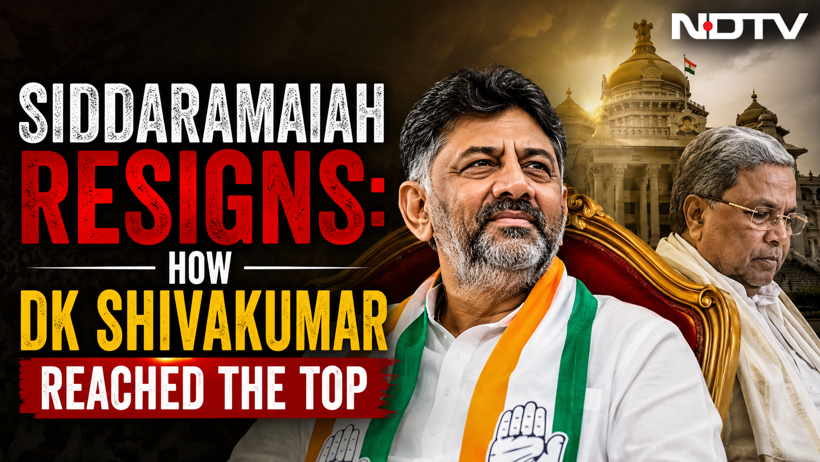 DK Shivakumar News | Siddaramaiah Resigns As Karnataka Chief Minister, Clears Way For DK Shivakumar