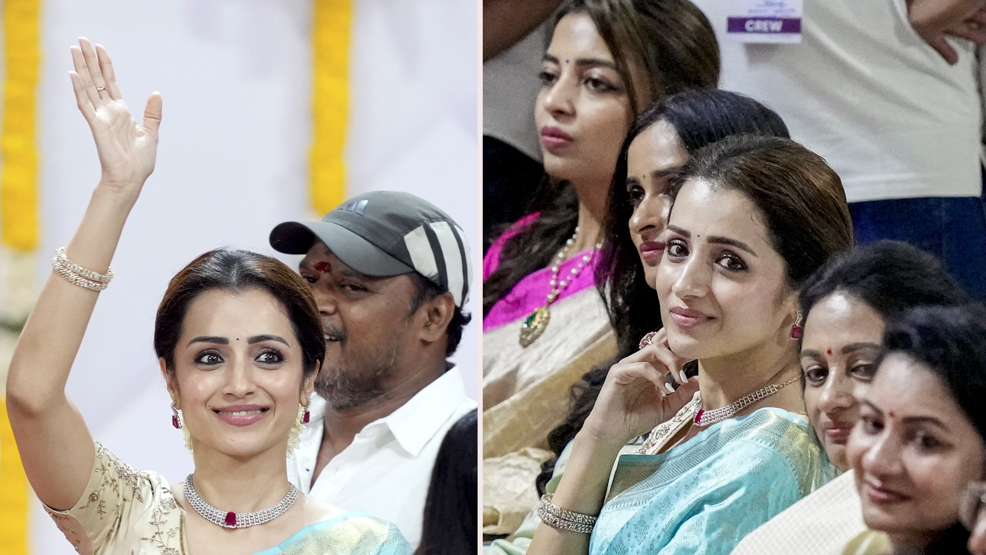 Why Trisha Became the Biggest Talking Point at Vijay's Swearing-In