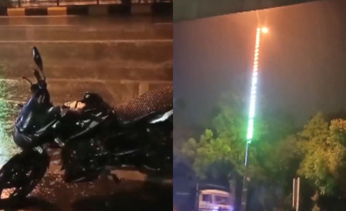 Heavy Rain, Thunderstorms Bring Respite From Heat To Delhi-NCR