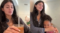 Kylie Jenner Tries Making Iced Coffee At Home, Stormi's Cameo Wins Hearts