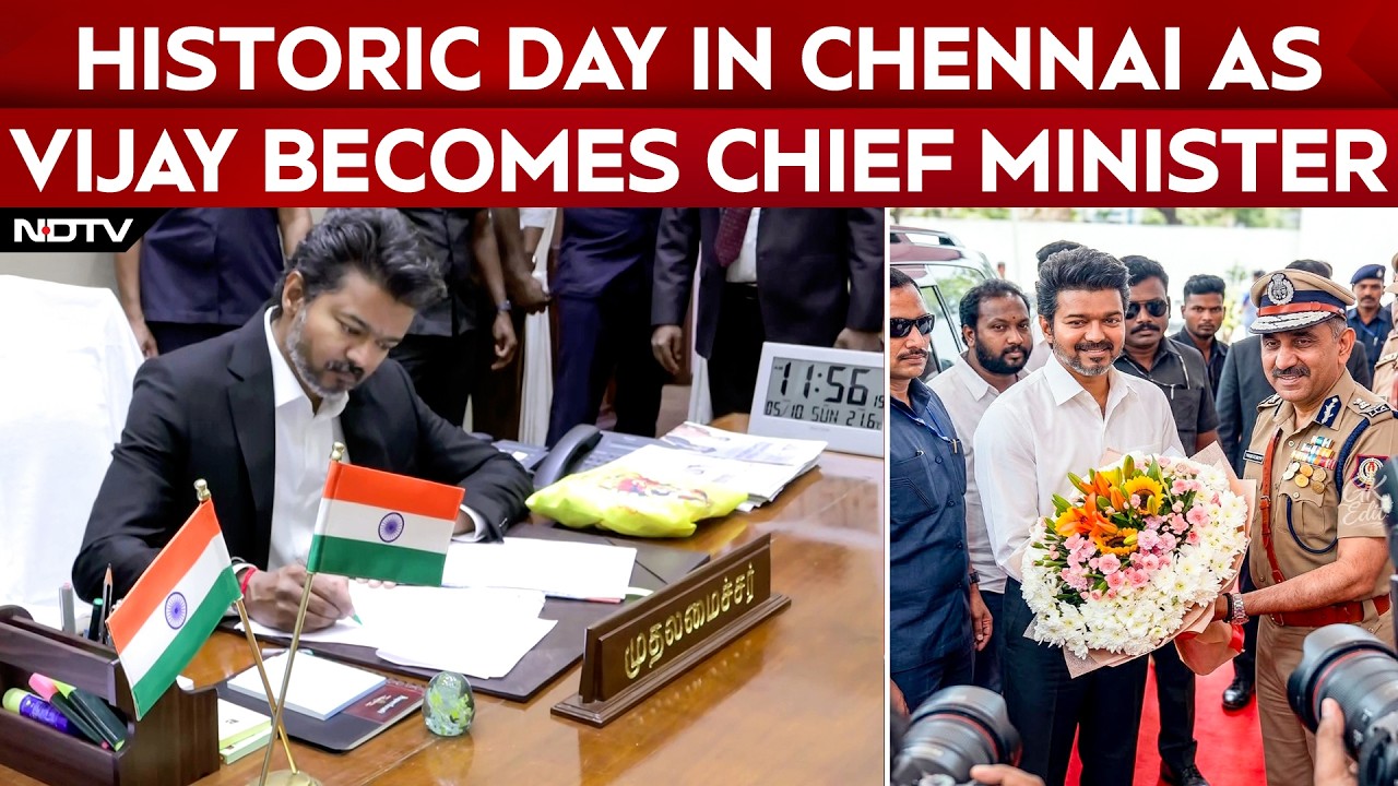 Vijay Oath Ceremony | From Superstar To Chief Minister: Vijay Begins New Era In Tamil Nadu
