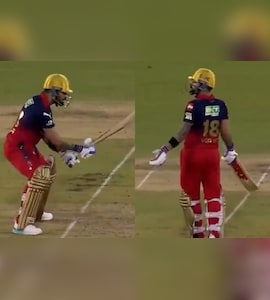 "<i>Ab</i> India <i>Ke Liye Thodi Khelna Hai</i>": Virat Kohlis Stunning Stump Mic Chat Goes Viral During RCB vs KKR