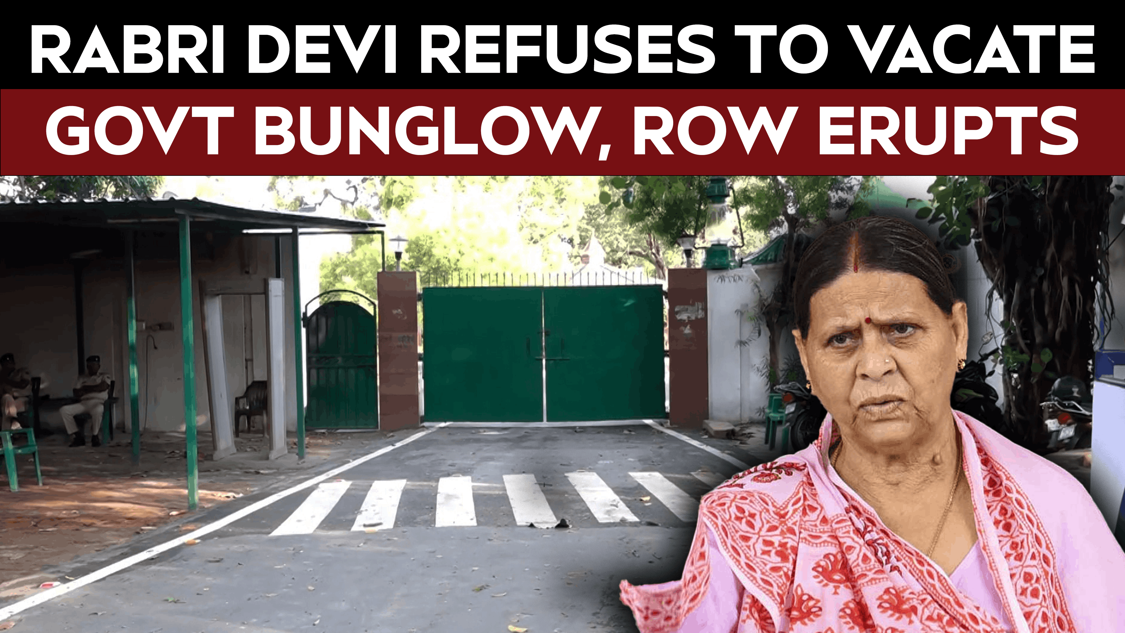 "Let Them Evict Me By Force, I Won't Vacate": Rabri Devi On Evicting Government Bunglow