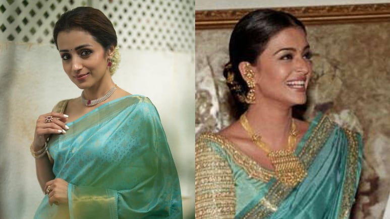 Internet Compares Trisha Krishnan's Look From Vijay's Oath Ceremony To Aishwarya Rai's 2000 Appearance