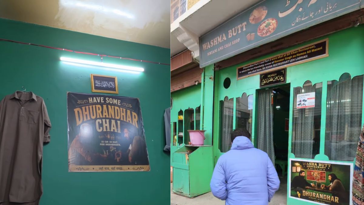 Watch: Creator Finds The Real 'Washma Butt' Chai Shop From Dhurandhar In Leh