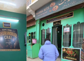 Watch: Creator Finds The Real 'Washma Butt' Chai Shop From Dhurandhar In Leh