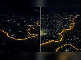 रात में आसमान से कैसा दिखता है भारत-पाकिस्तान का बॉर्डर? पायलट ने हवाई सफर के दौरान यात्रियों को दिखाया शानदार नजारा, वीडियो वायरल