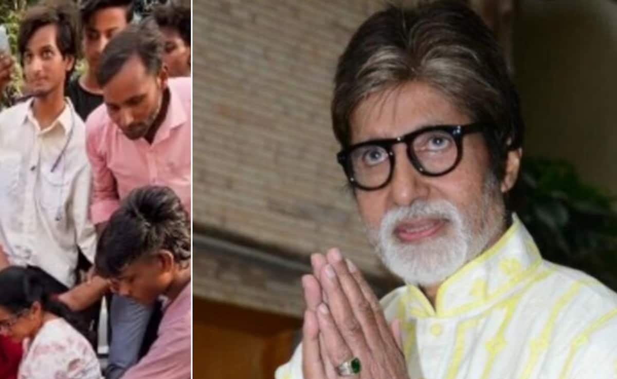 अमिताभ बच्चन के संडे दर्शन में फैन हुआ बेहोश, जलसा के बाहर अफरा-तफरी! वीडियो वायरल