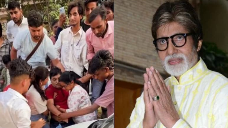 अमिताभ बच्चन के संडे दर्शन में फैन हुआ बेहोश, जलसा के बाहर अफरा-तफरी! वीडियो वायरल