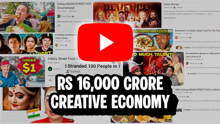 Is Orange The New Gold? The 'India Effect' Is Driving A Rs 16,000 Crore Creative Economy On YouTube