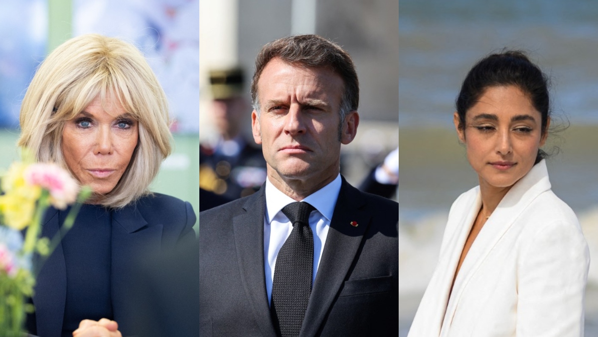 Macron's Wife 'Slapped' Him Over Flirty Text With Iranian Actor: Report