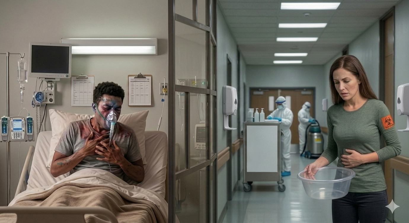Norovirus is a highly contagious virus